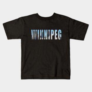 Winnipeg Skyline Kids T-Shirt